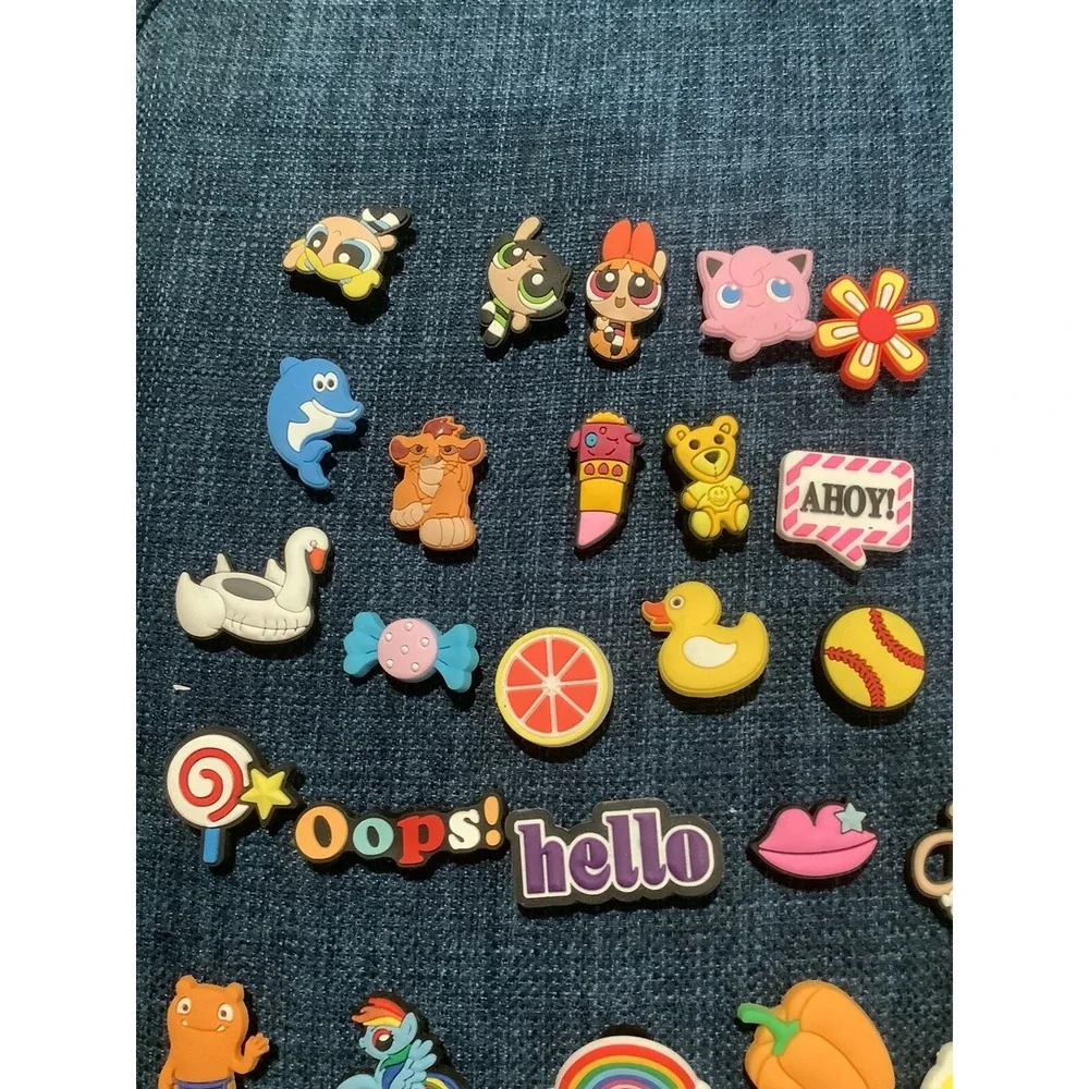 Lot of 66 Random Croc Charms